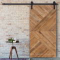 Barn door hardware solid wooden door Malaysia in high quality